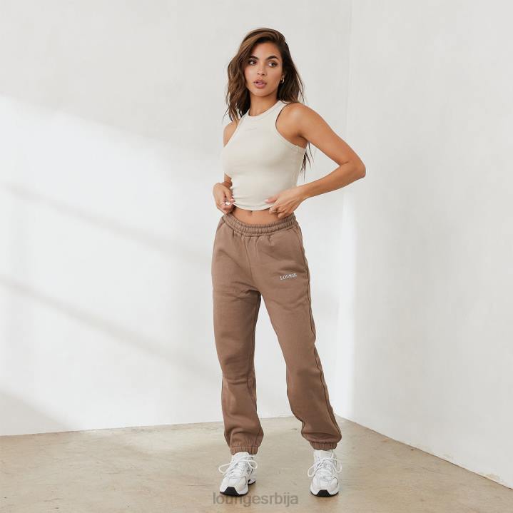 есенцијални ребрасти горњи део Жене Lounge Одећа JPFL837 крем