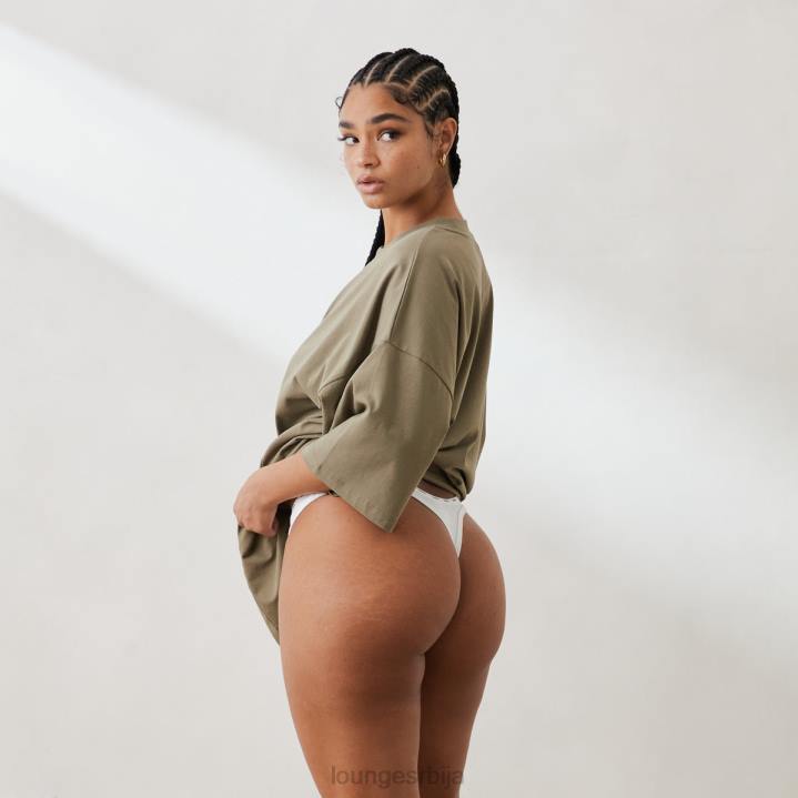 есенцијална превелика мајица Жене Lounge Одећа JPFL849 маслина