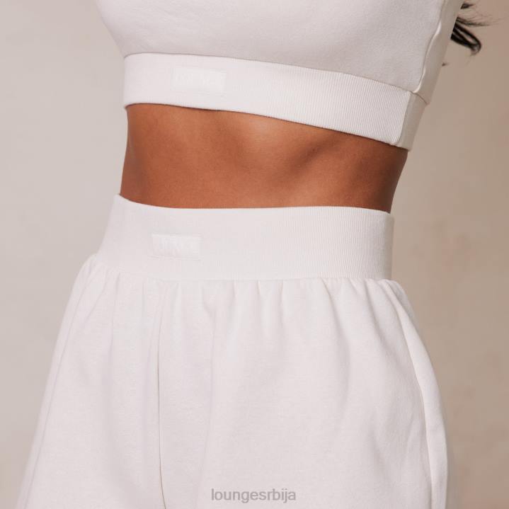 есенцијални комплет мајица и шортса Жене Lounge Одећа JPFL859 крем