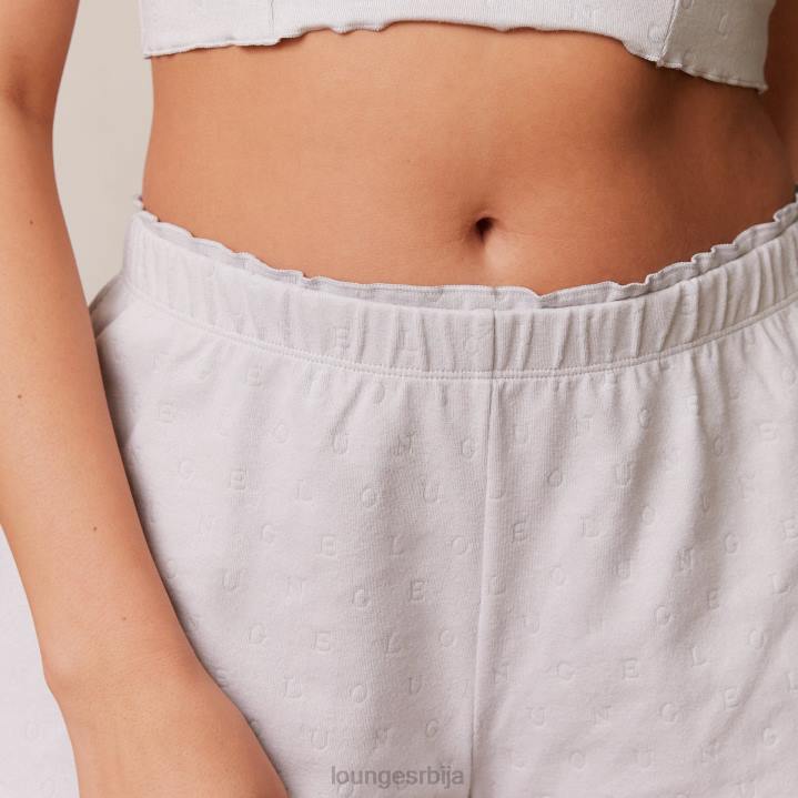 шортс пиџаме са воланима Жене Lounge Одећа JPFL929 мраз