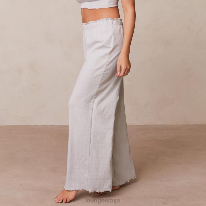 пиџама панталоне са воланима Жене Lounge Одећа JPFL943 мраз