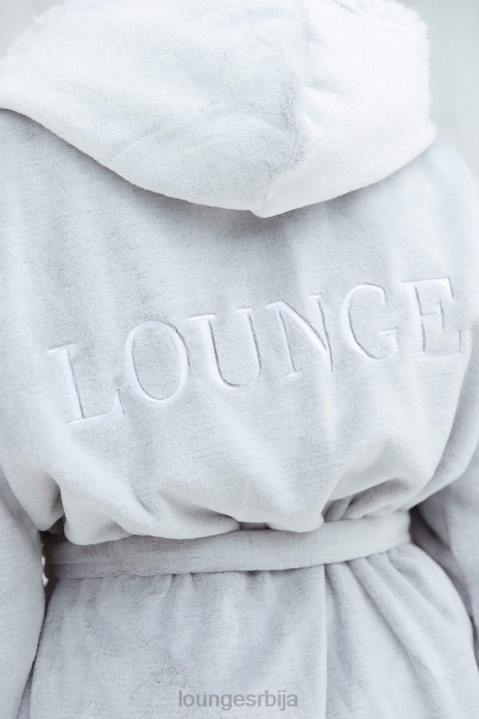 тако мекани луксузни кућни огртач Жене Lounge Одећа JPFL948 сива
