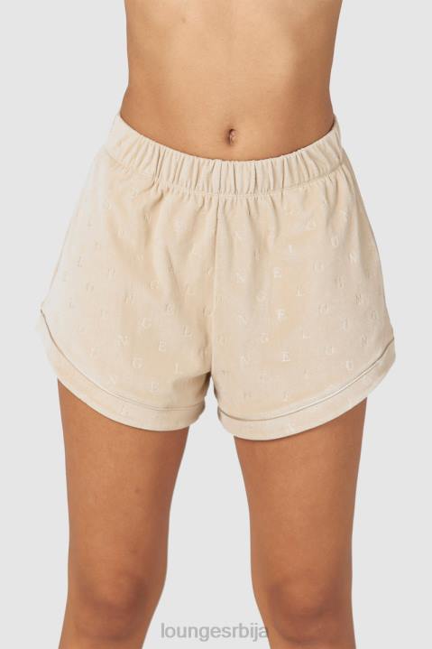 луксузне пиџаме са рељефом Жене Lounge Одећа JPFL952 минк