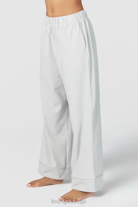 луксузне рељефне пиџама панталоне Жене Lounge Одећа JPFL958 мраз
