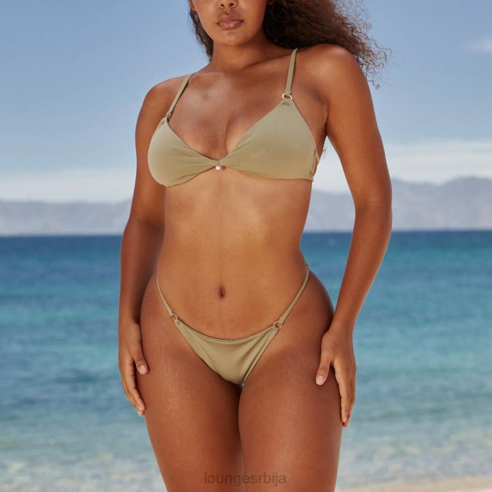 основни бикини горњи део Жене Lounge купаћи костими JPFL1003 маслина